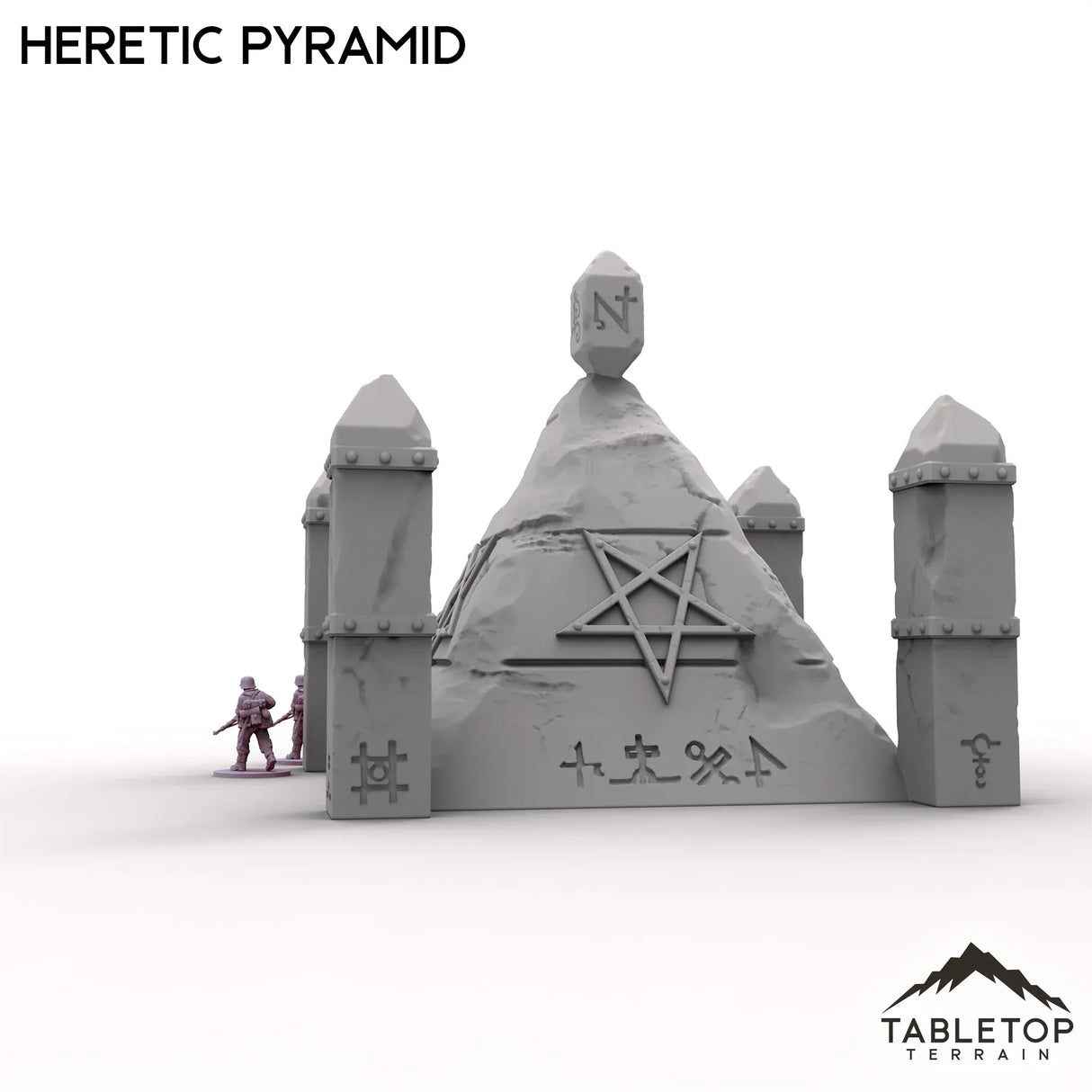 Tabletop Terrain Terrain Trench Wars Heretic Pyramid