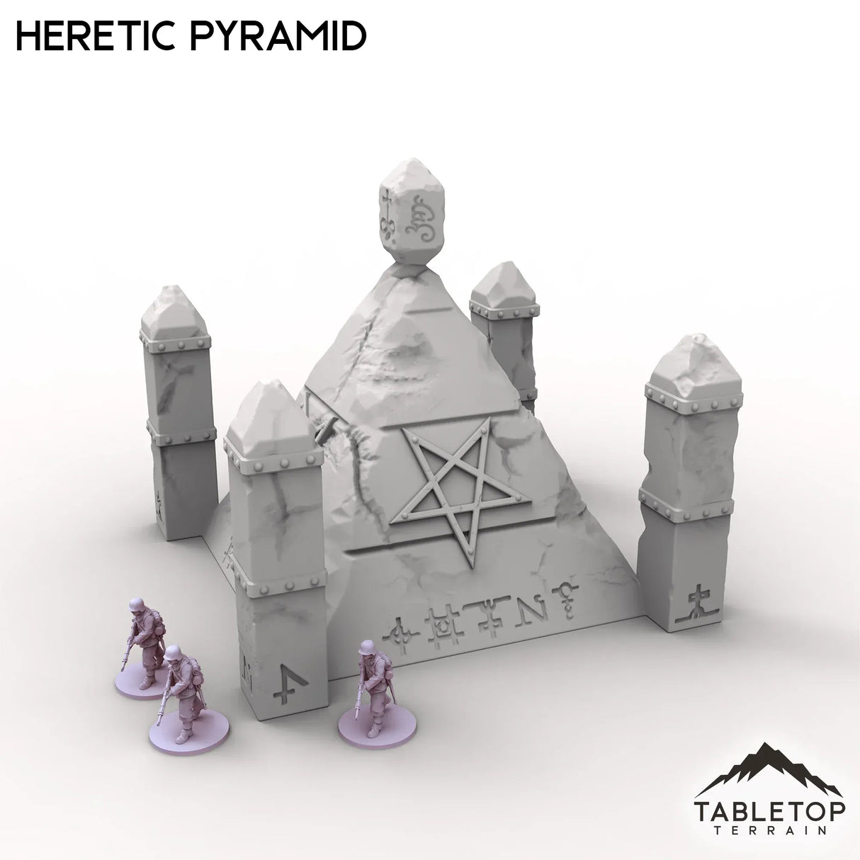 Tabletop Terrain Terrain Trench Wars Heretic Pyramid