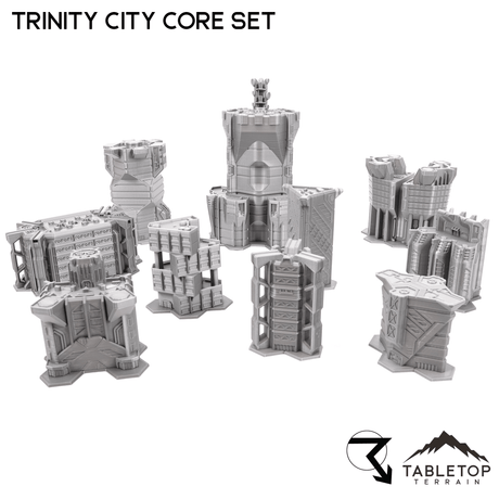 Tabletop Terrain Terrain Trinity City Core Set - 6mm