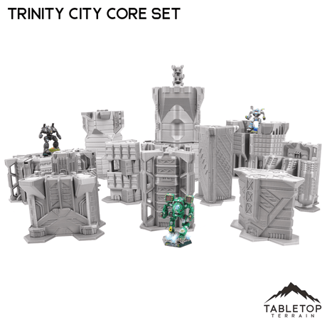 Tabletop Terrain Terrain Trinity City Core Set - 6mm
