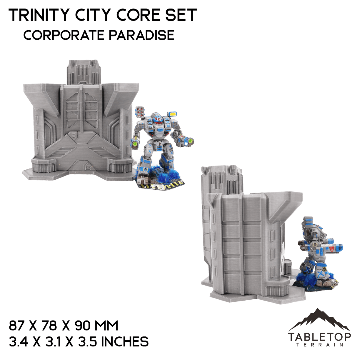 Tabletop Terrain Terrain Trinity City Core Set - 6mm