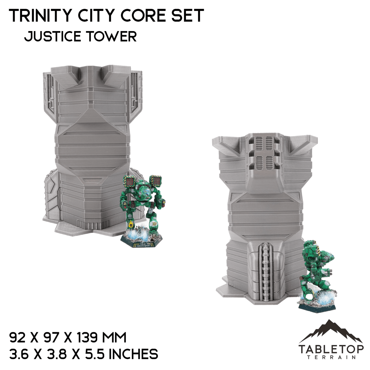 Tabletop Terrain Terrain Trinity City Core Set - 6mm