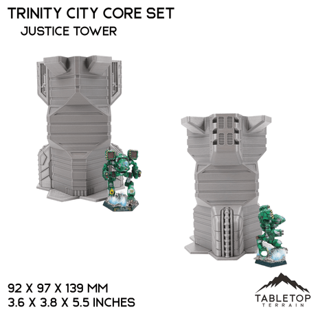 Tabletop Terrain Terrain Trinity City Core Set - 6mm