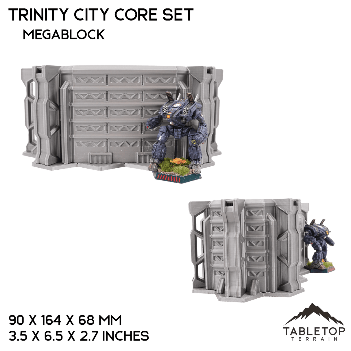 Tabletop Terrain Terrain Trinity City Core Set - 6mm