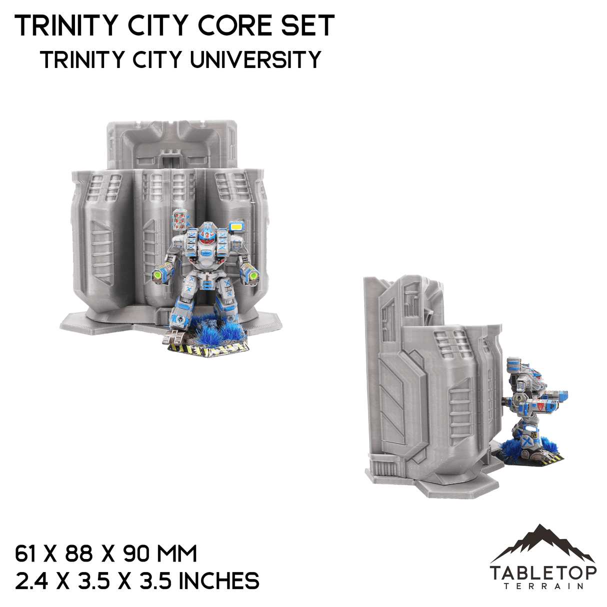 Tabletop Terrain Terrain Trinity City Core Set - 6mm