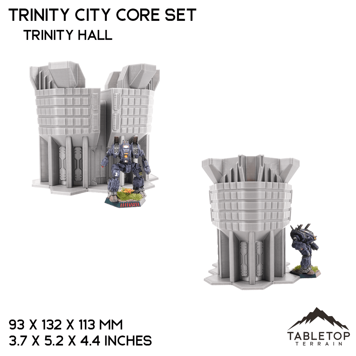 Tabletop Terrain Terrain Trinity City Core Set - 6mm