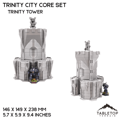 Tabletop Terrain Terrain Trinity City Core Set - 6mm