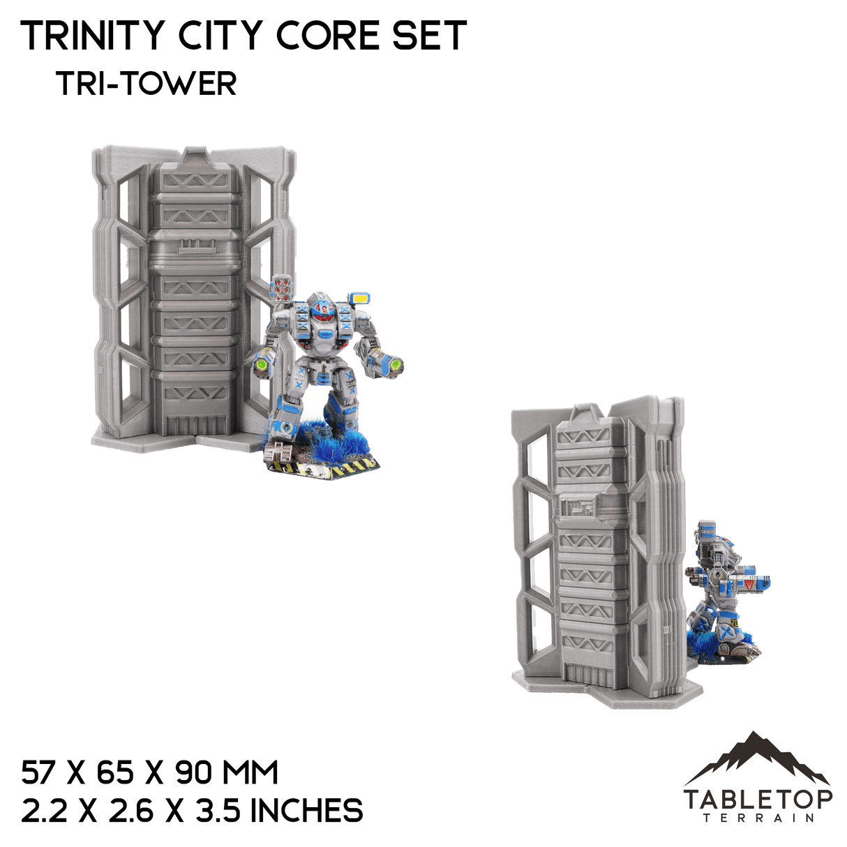 Tabletop Terrain Terrain Trinity City Core Set - 6mm