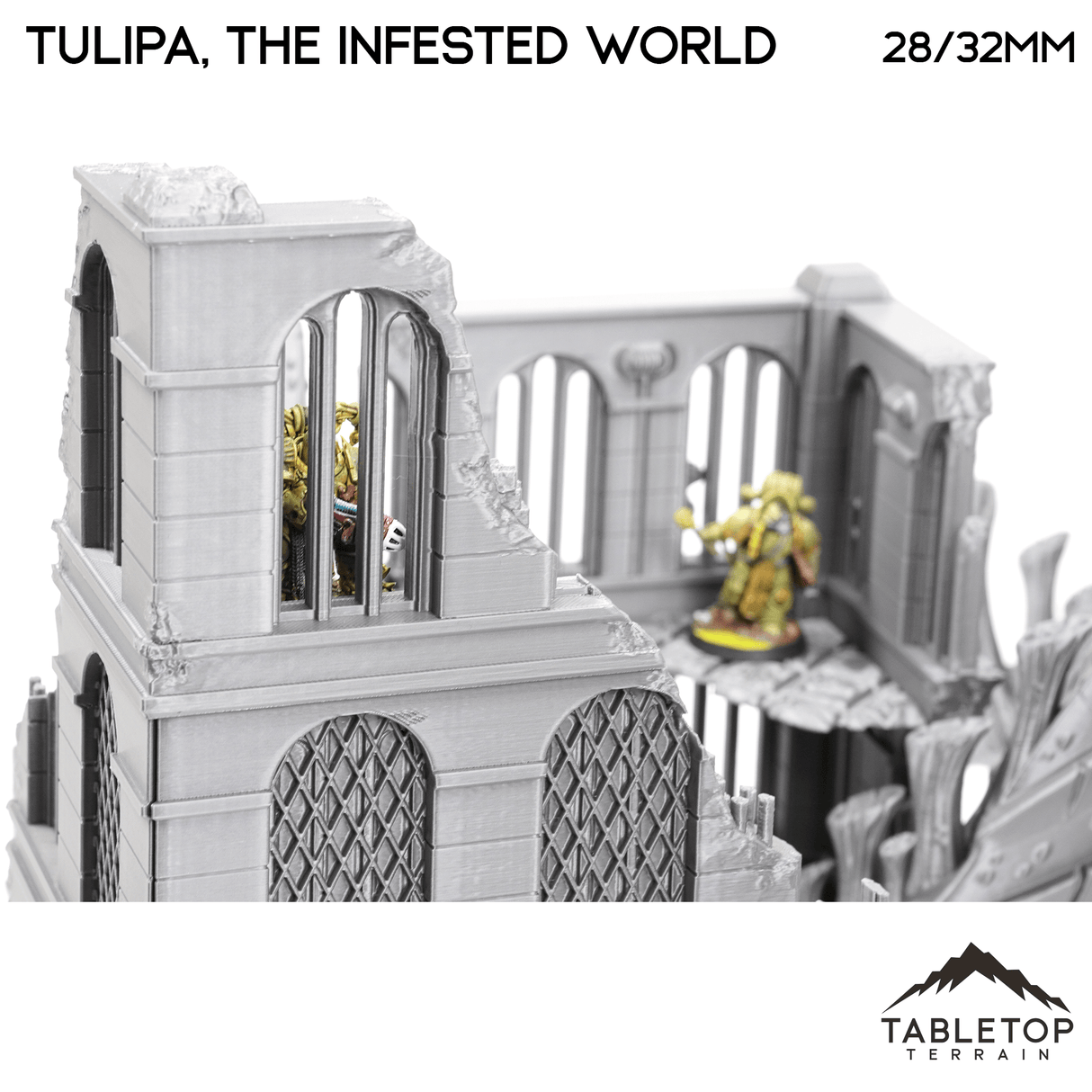 Tabletop Terrain Terrain Tulipa, The Infested World