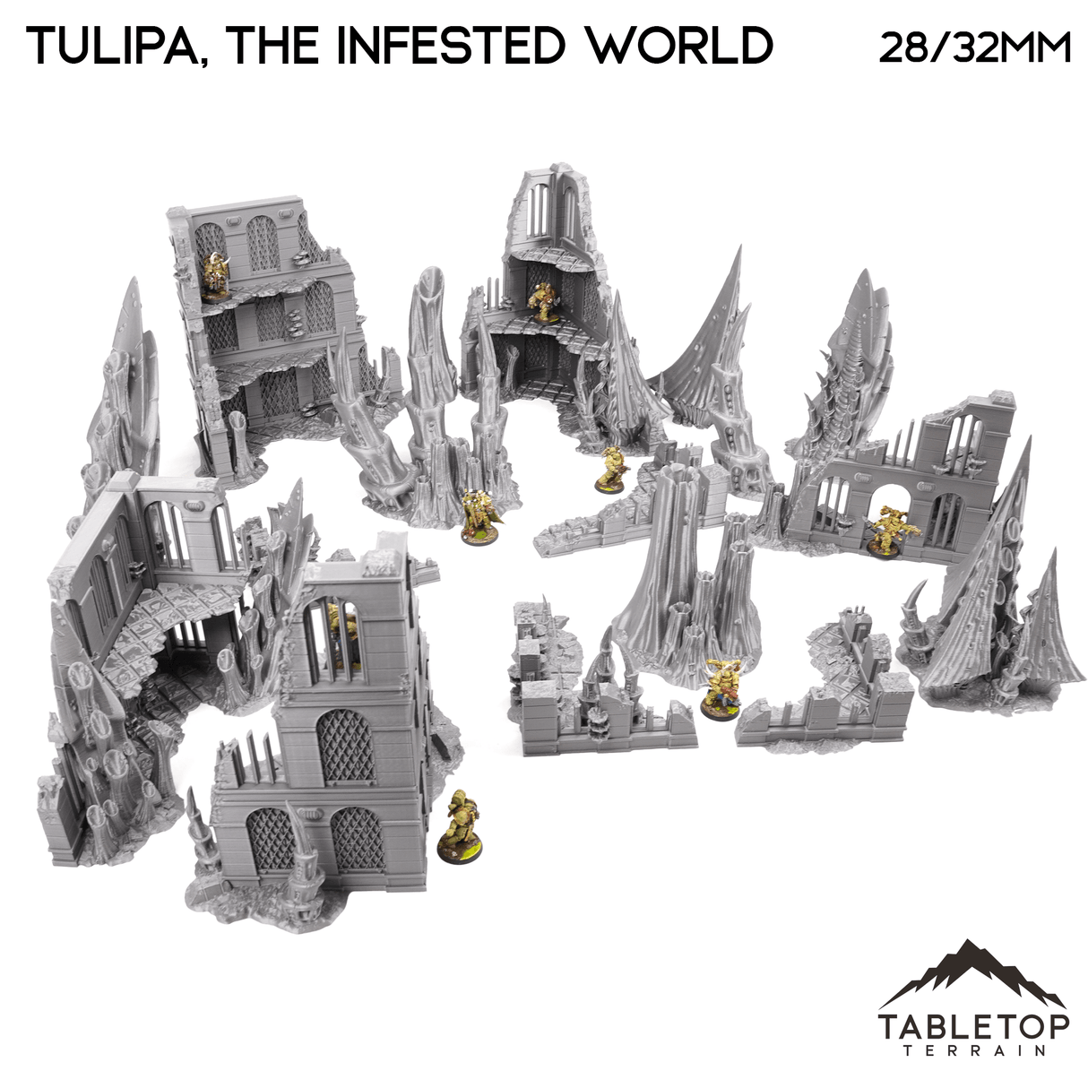 Tabletop Terrain Terrain Tulipa, The Infested World