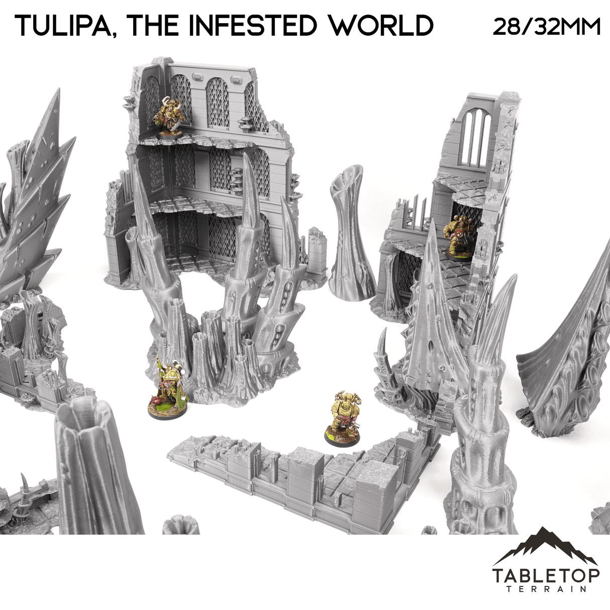 Tabletop Terrain Terrain Tulipa, The Infested World