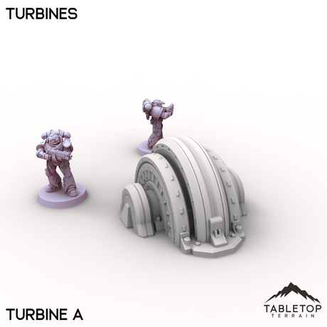 Tabletop Terrain Terrain Turbine A / 32mm Turbines