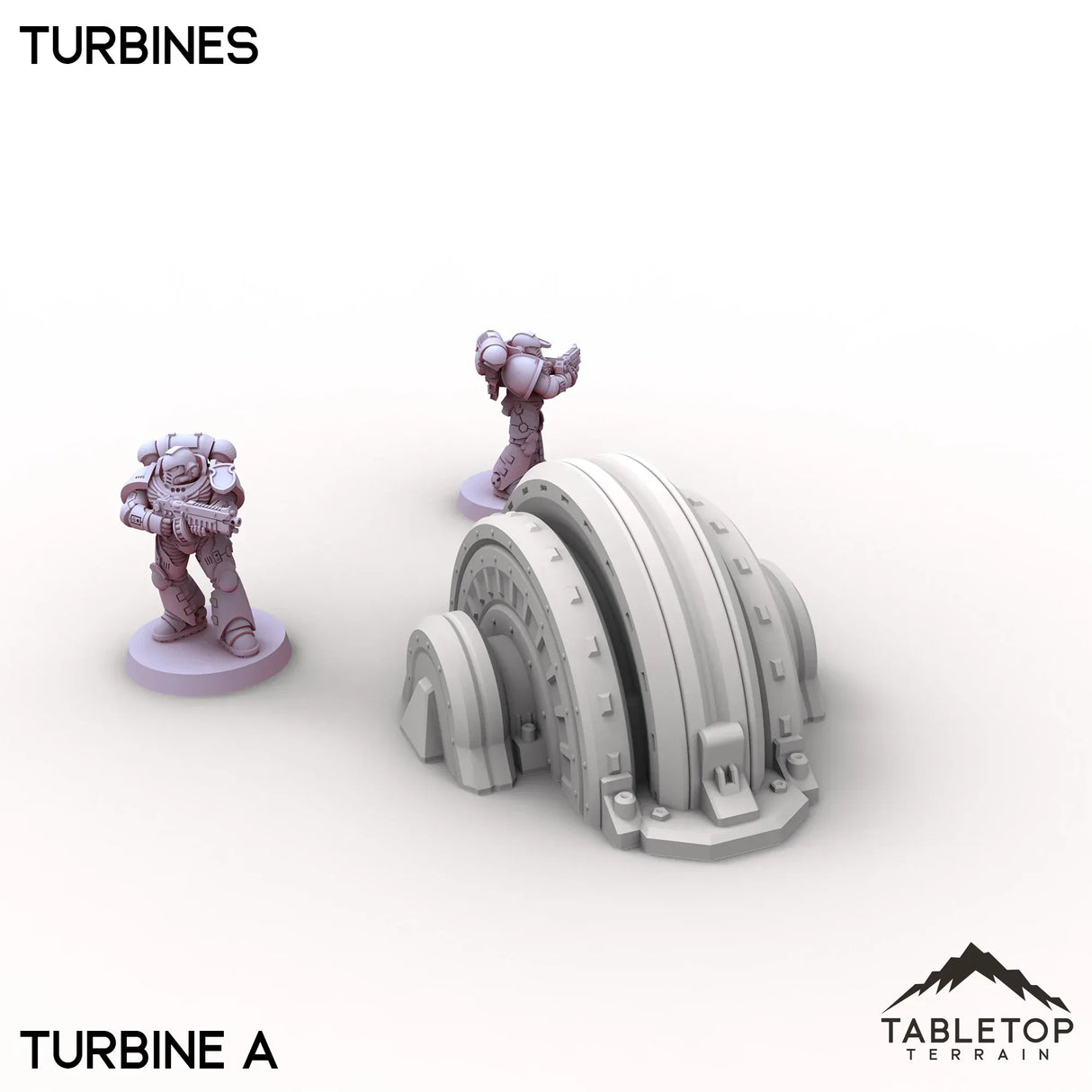 Tabletop Terrain Terrain Turbine A / 32mm Turbines