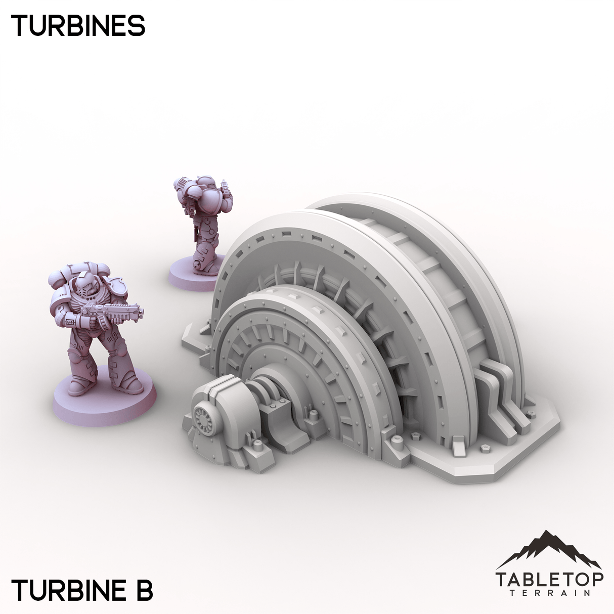Tabletop Terrain Terrain Turbine B / 32mm Turbines