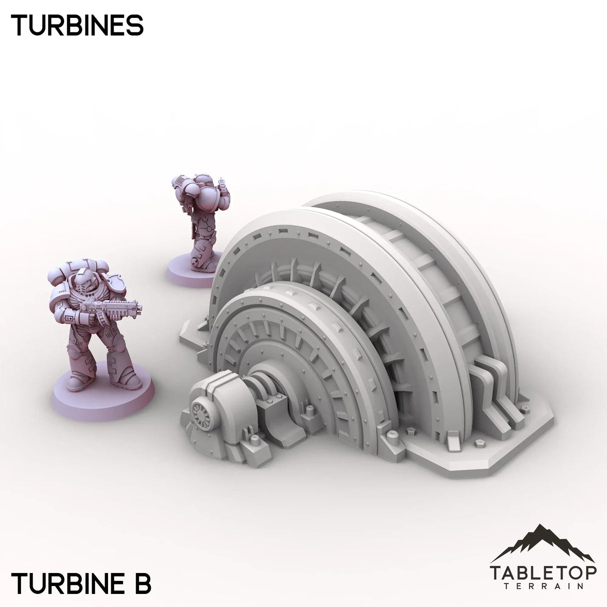 Tabletop Terrain Terrain Turbine B / 32mm Turbines