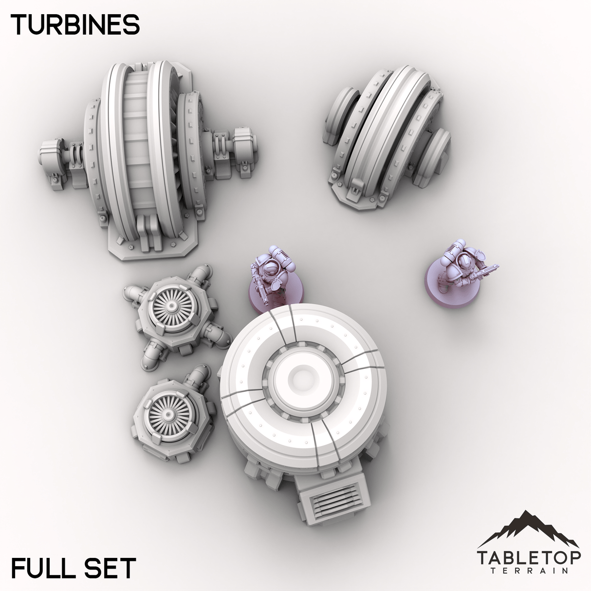 Tabletop Terrain Terrain Turbines