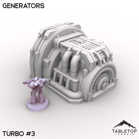 Tabletop Terrain Terrain Turbo 3 / 32mm Generators