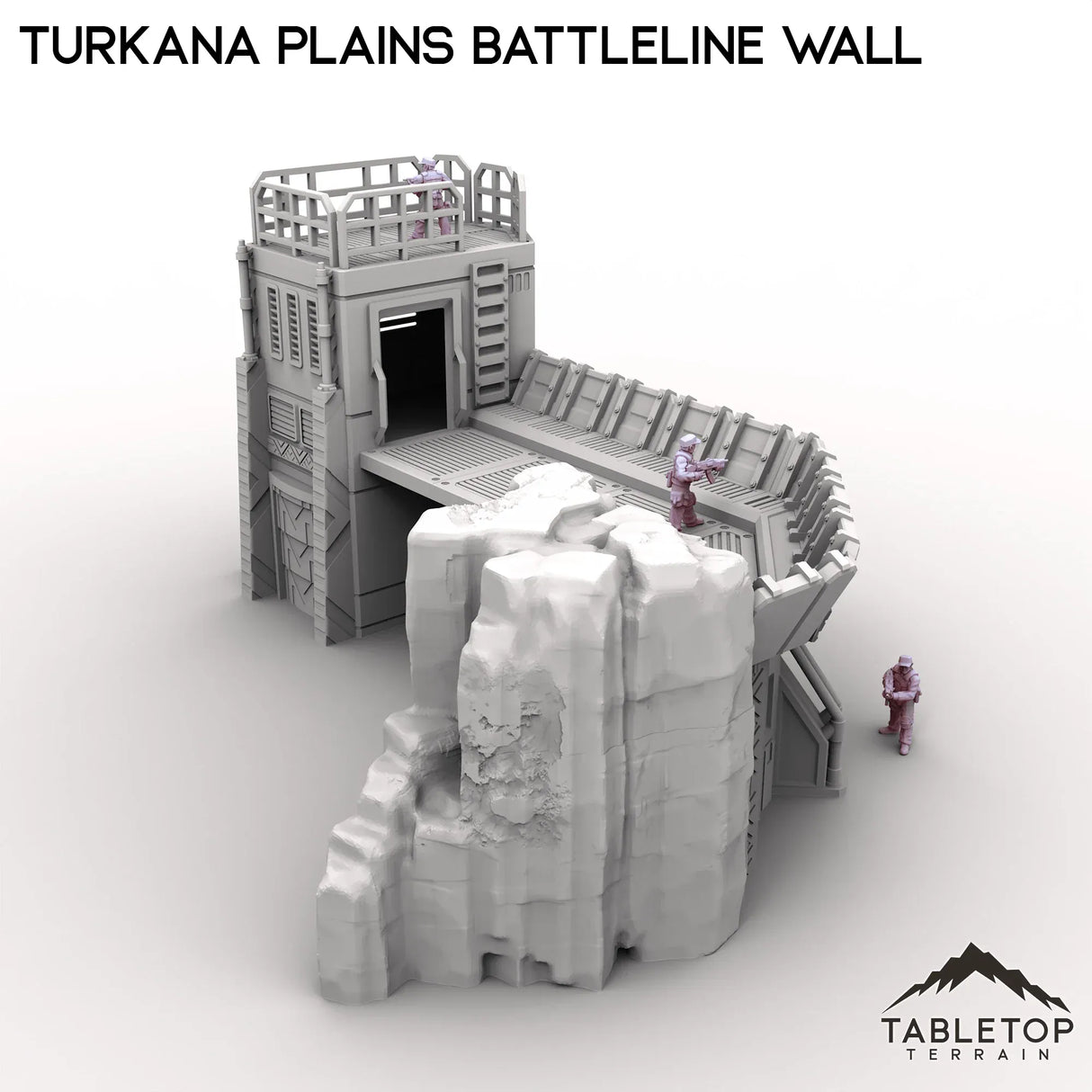 Tabletop Terrain Terrain Turkana Plains Battleline Wall