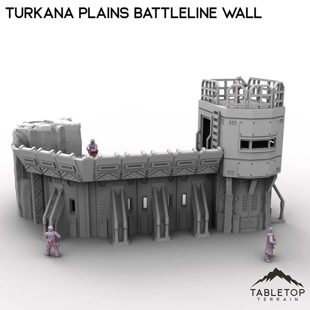 Tabletop Terrain Terrain Turkana Plains Battleline Wall