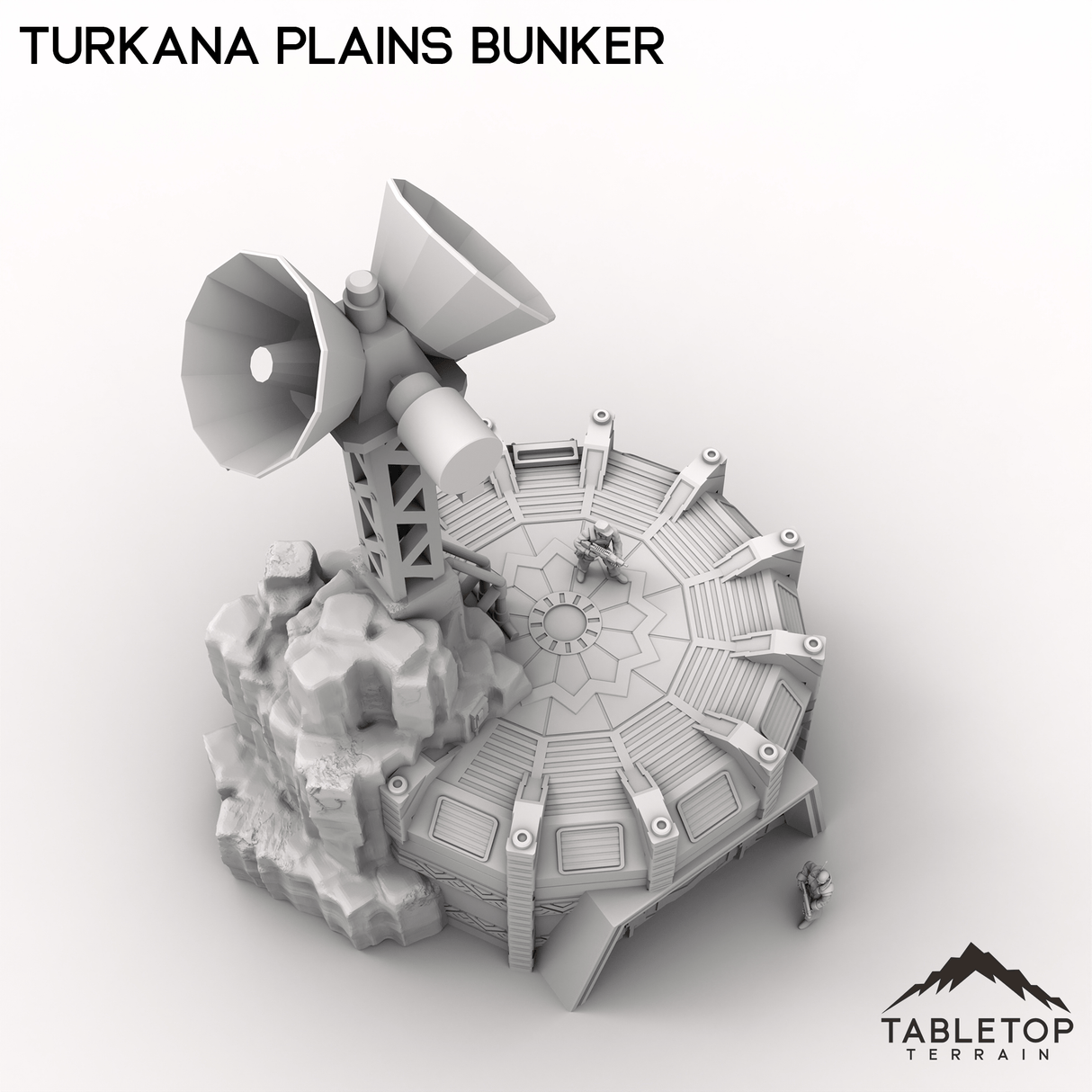 Tabletop Terrain Terrain Turkana Plains Bunker