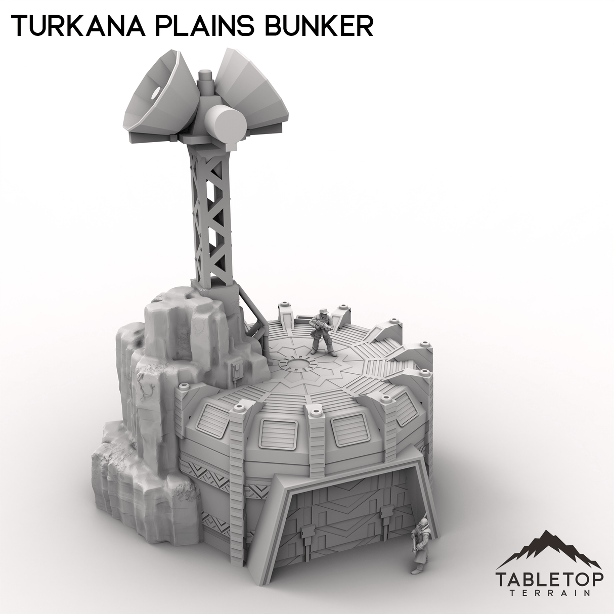 Tabletop Terrain Terrain Turkana Plains Bunker