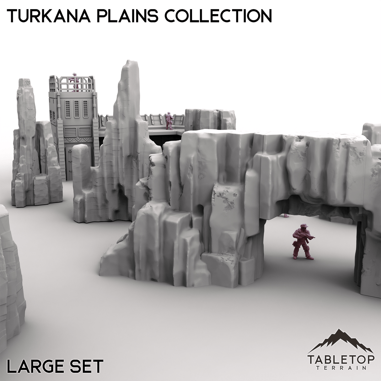 Tabletop Terrain Terrain Turkana Plains Collection