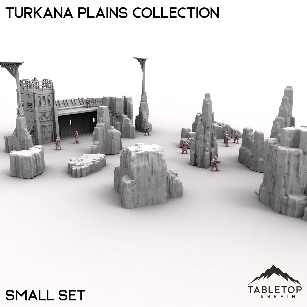 Tabletop Terrain Terrain Turkana Plains Collection