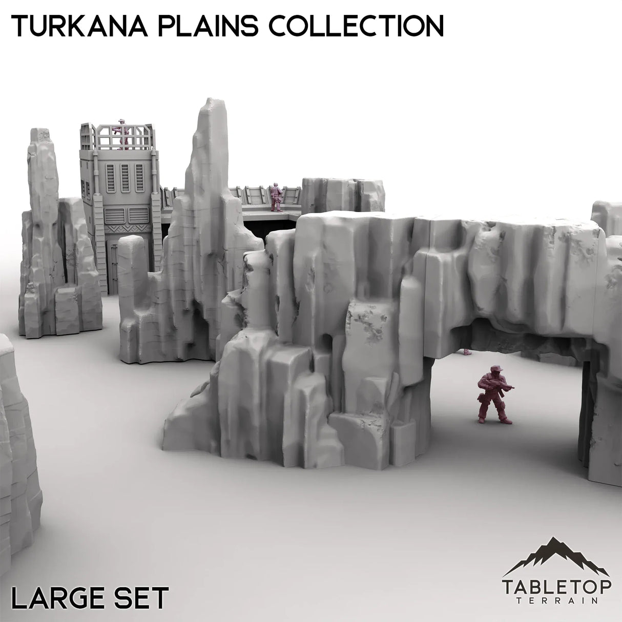 Tabletop Terrain Terrain Turkana Plains Collection