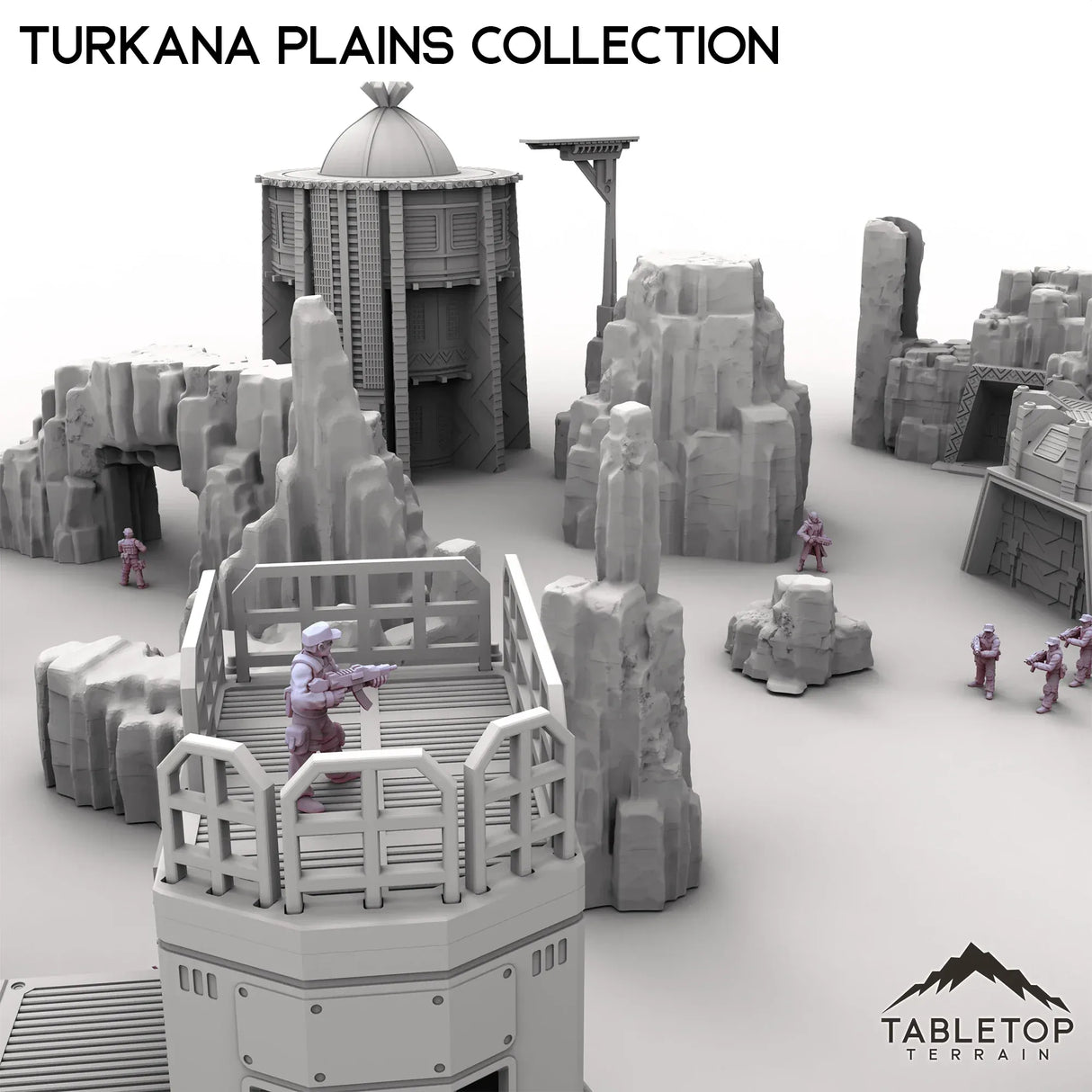 Tabletop Terrain Terrain Turkana Plains Collection