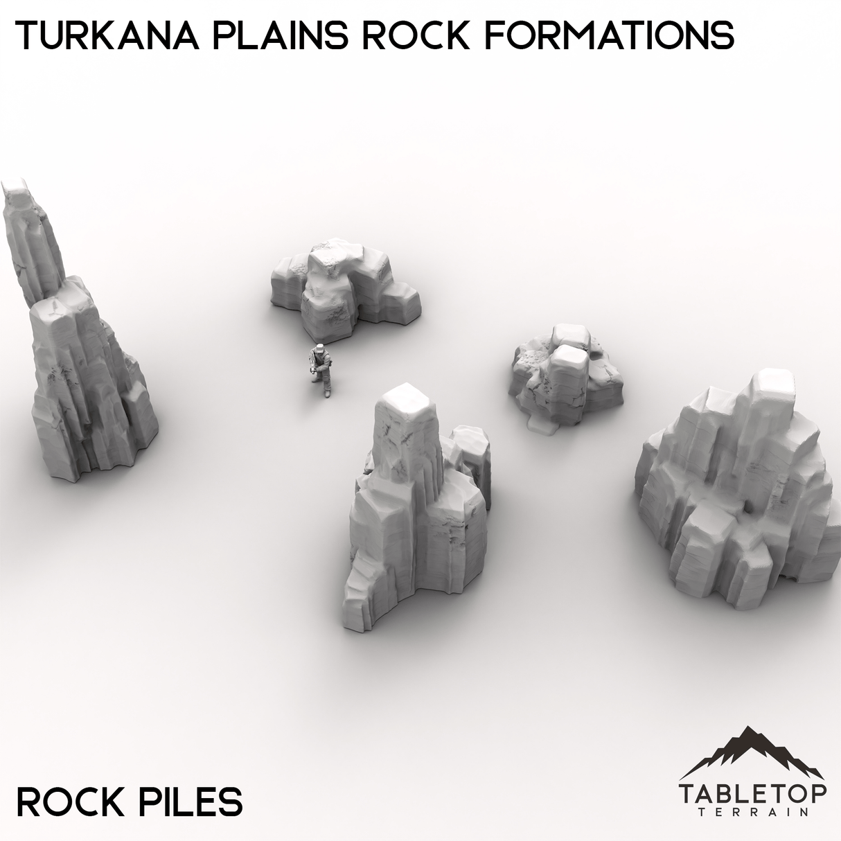 Tabletop Terrain Terrain Turkana Plains Rock Formations