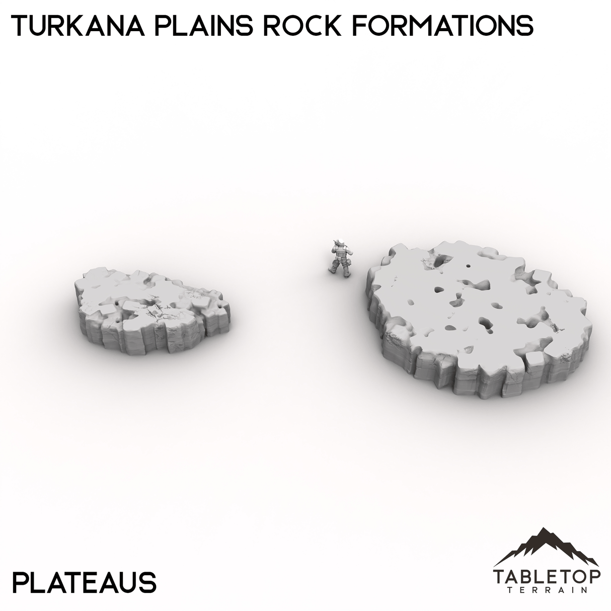 Tabletop Terrain Terrain Turkana Plains Rock Formations