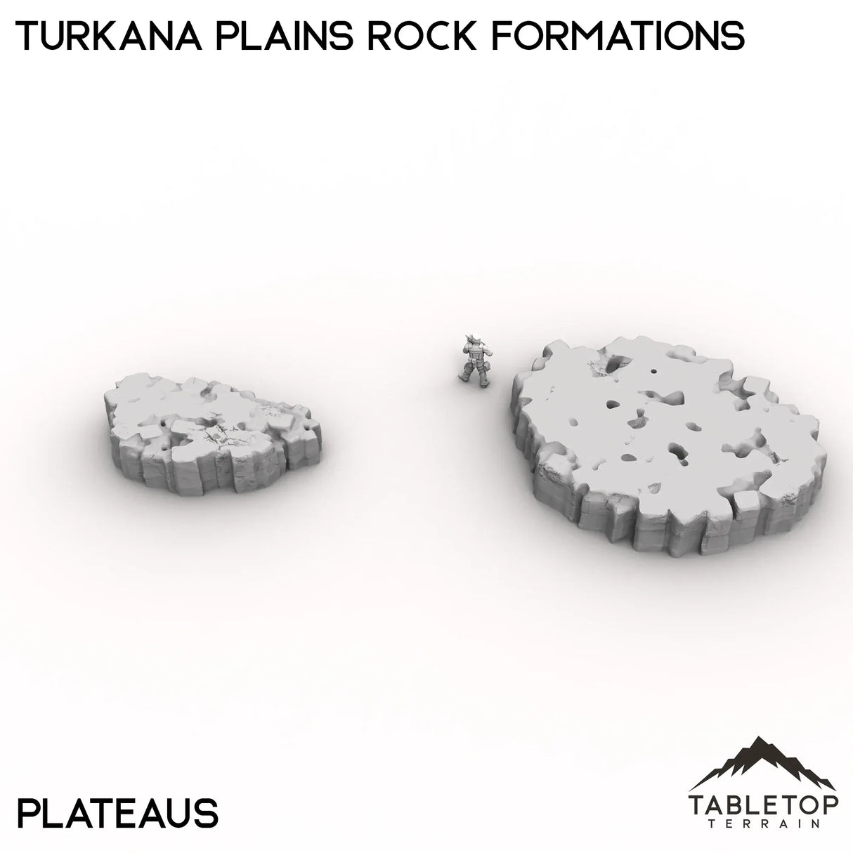 Tabletop Terrain Terrain Turkana Plains Rock Formations