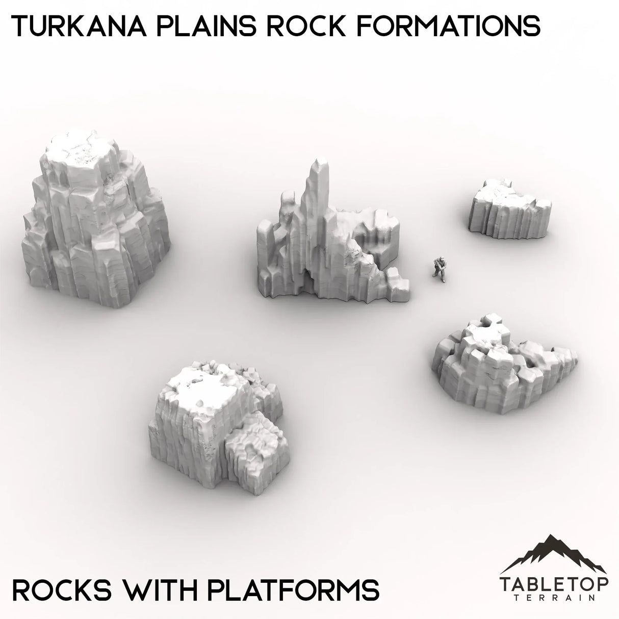 Tabletop Terrain Terrain Turkana Plains Rock Formations