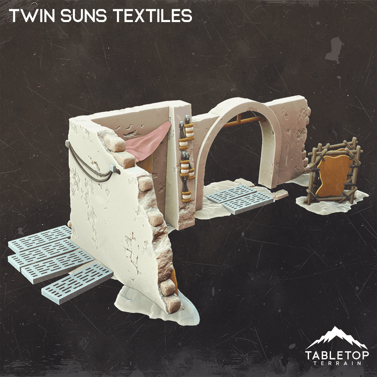Tabletop Terrain Terrain Twin Suns Textiles
