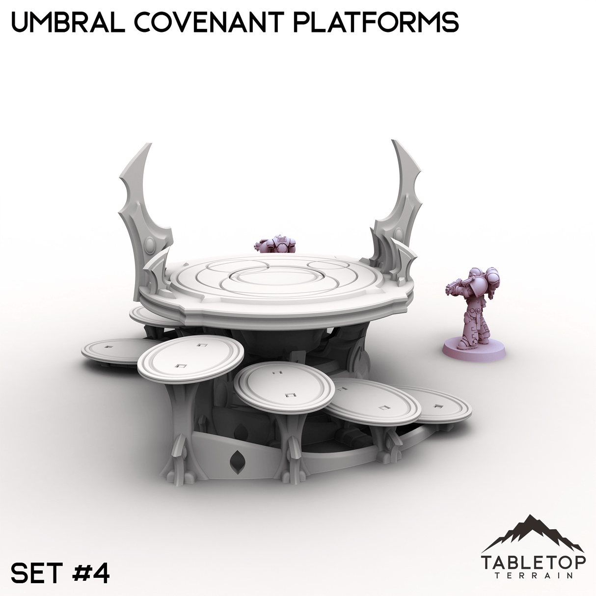 Tabletop Terrain Terrain Umbral Covenant Platforms
