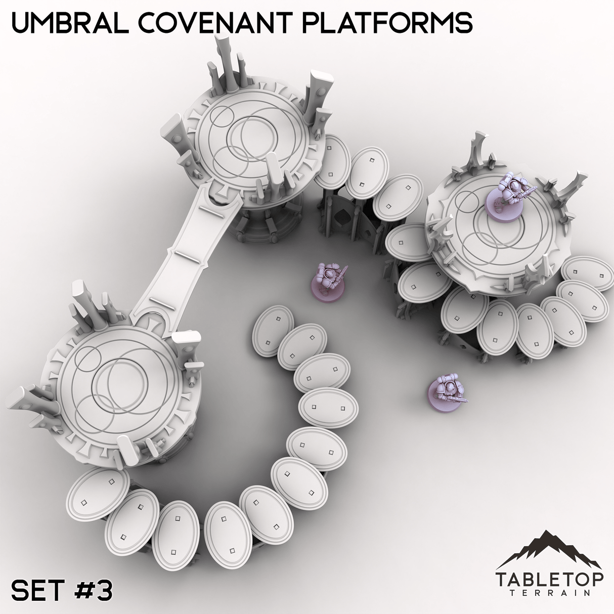 Tabletop Terrain Terrain Umbral Covenant Platforms