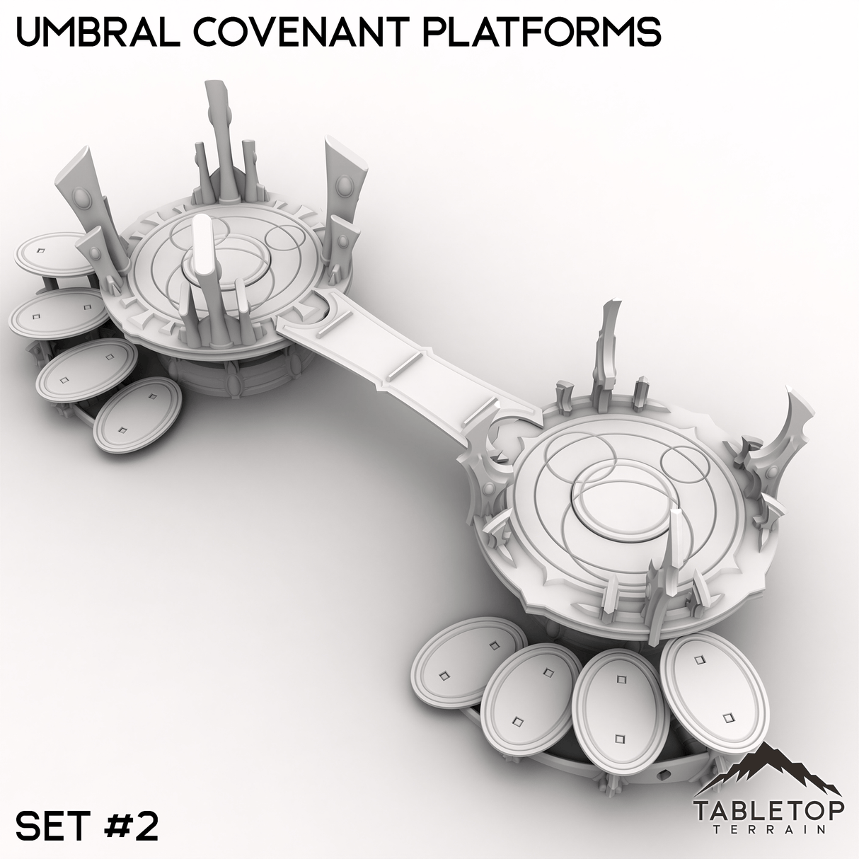Tabletop Terrain Terrain Umbral Covenant Platforms