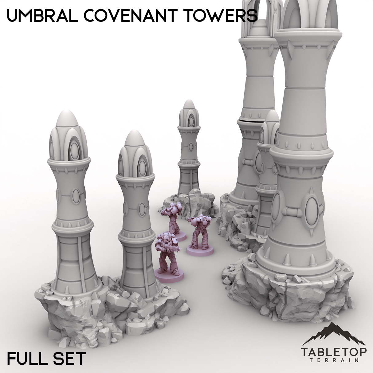 Tabletop Terrain Terrain Umbral Covenant Towers