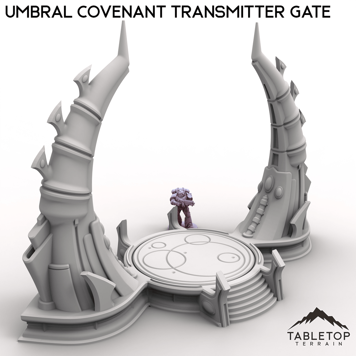 Tabletop Terrain Terrain Umbral Covenant Transmitter Gate