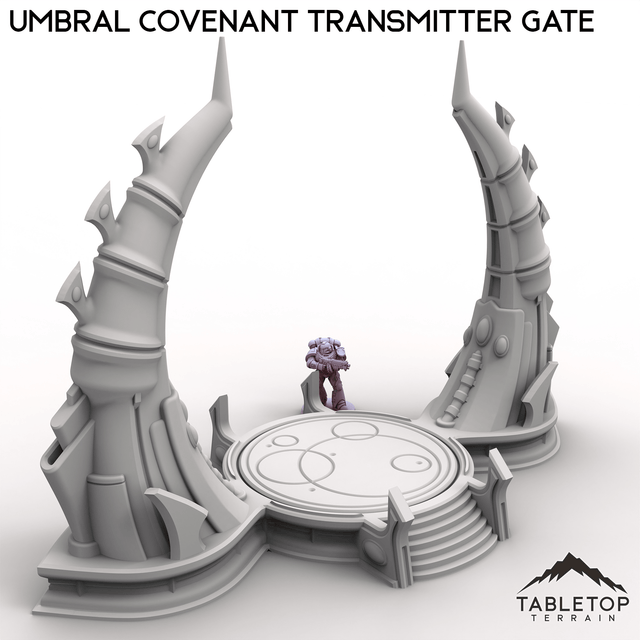 Tabletop Terrain Terrain Umbral Covenant Transmitter Gate