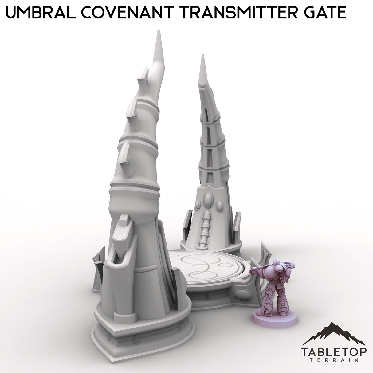 Tabletop Terrain Terrain Umbral Covenant Transmitter Gate
