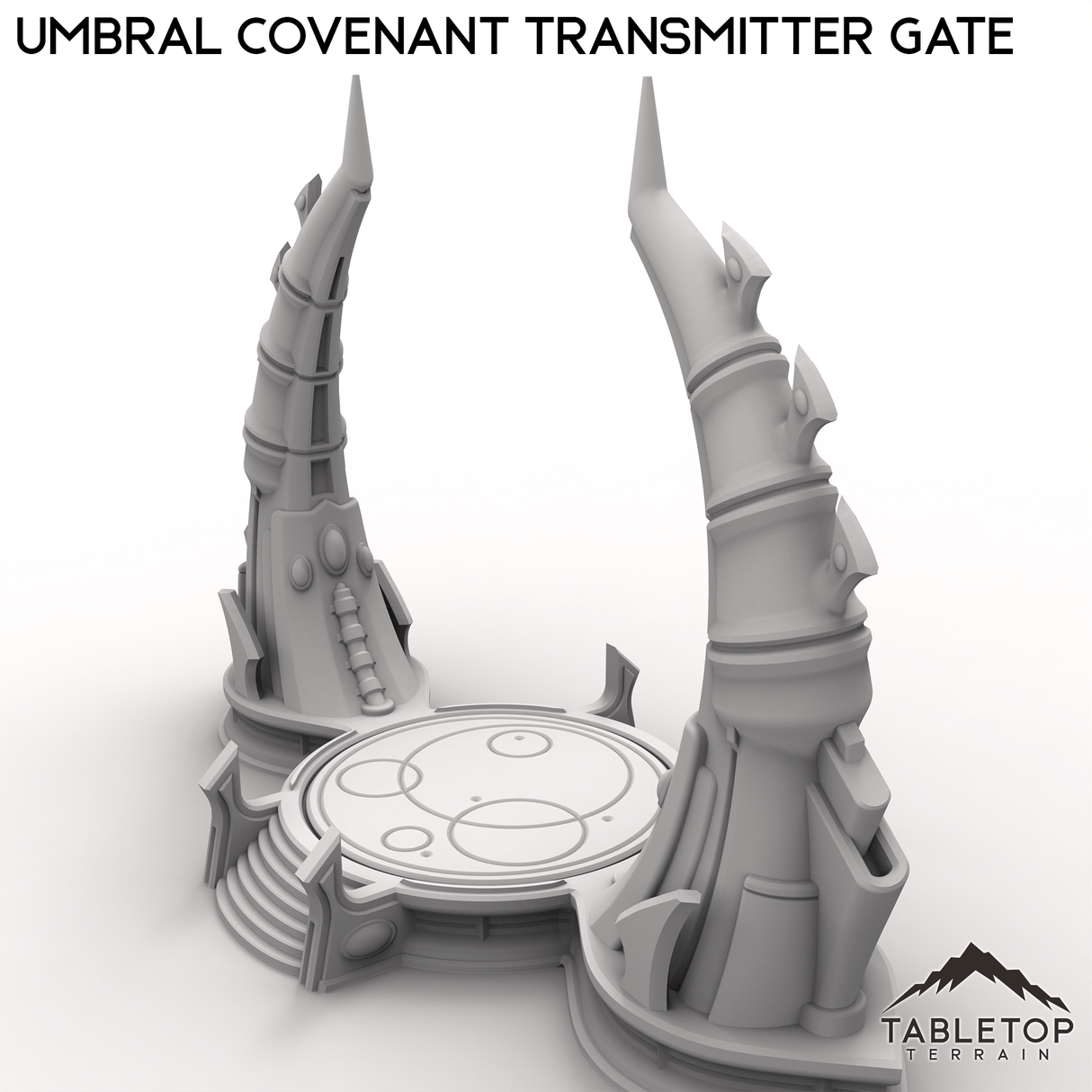 Tabletop Terrain Terrain Umbral Covenant Transmitter Gate