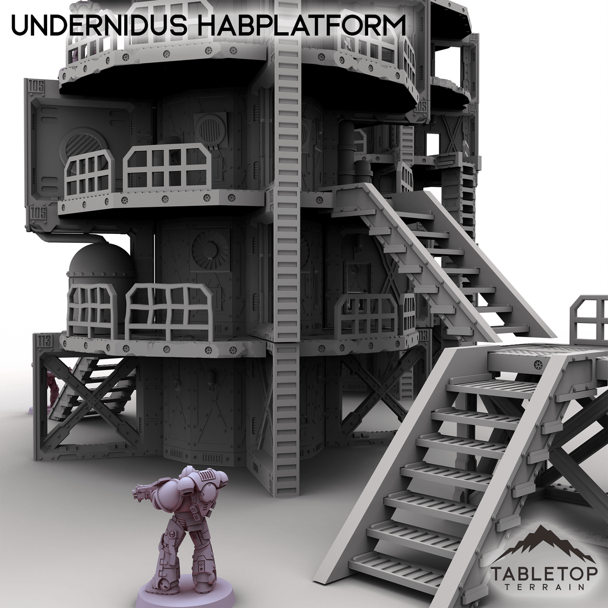 Tabletop Terrain Terrain UnderNidus HabPlatform