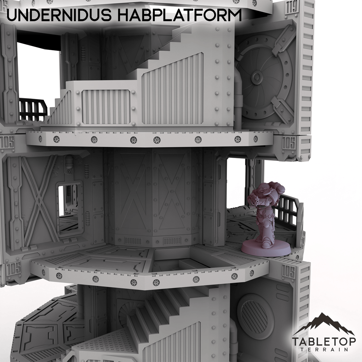 Tabletop Terrain Terrain UnderNidus HabPlatform
