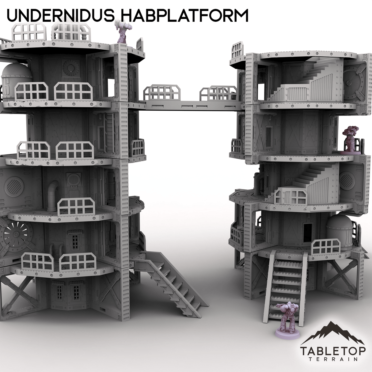 Tabletop Terrain Terrain UnderNidus HabPlatform