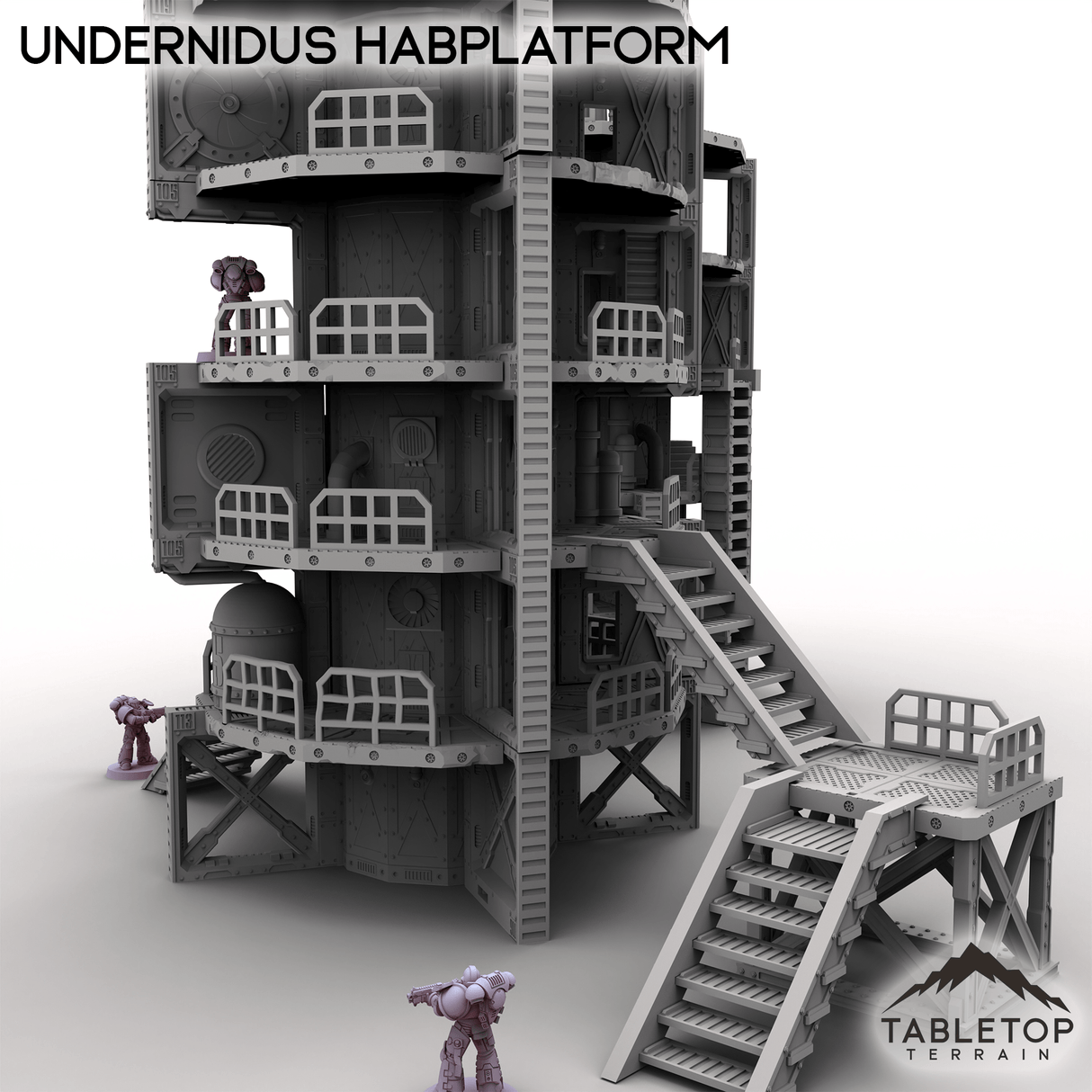 Tabletop Terrain Terrain UnderNidus HabPlatform