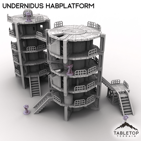 Tabletop Terrain Terrain UnderNidus HabPlatform