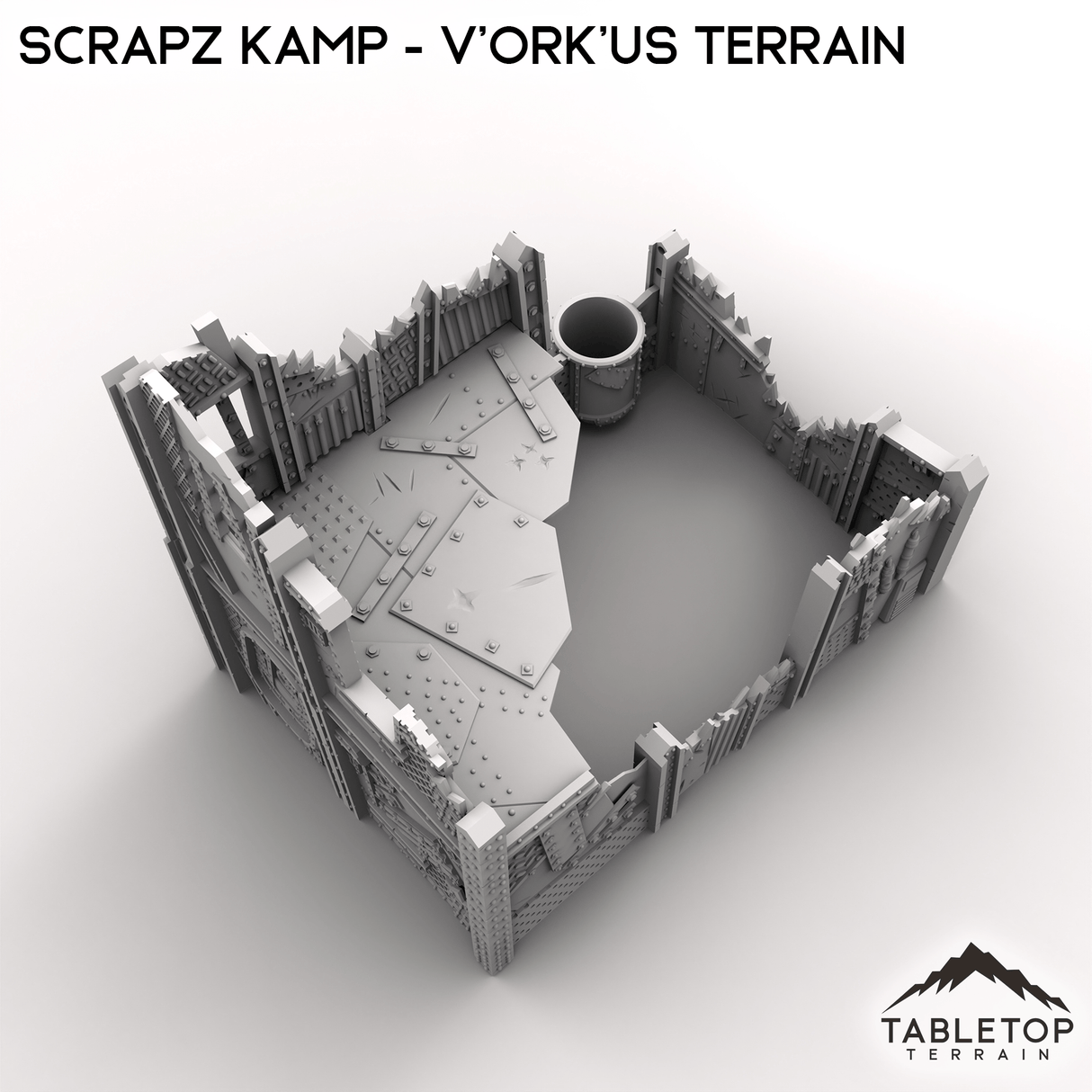 Tabletop Terrain Terrain V'Ork'us Terrain - Scrapz Kamp
