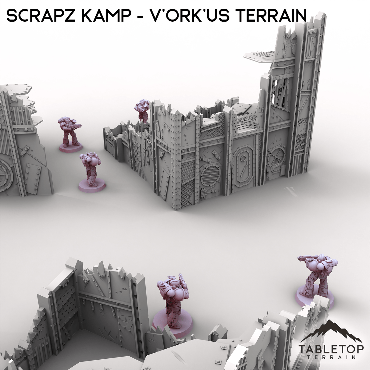 Tabletop Terrain Terrain V'Ork'us Terrain - Scrapz Kamp