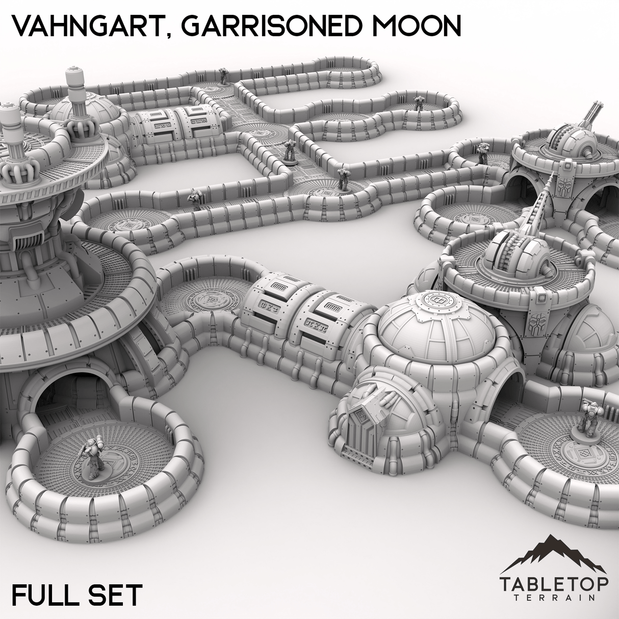 Tabletop Terrain Terrain Vahngart, Garrisoned Moon